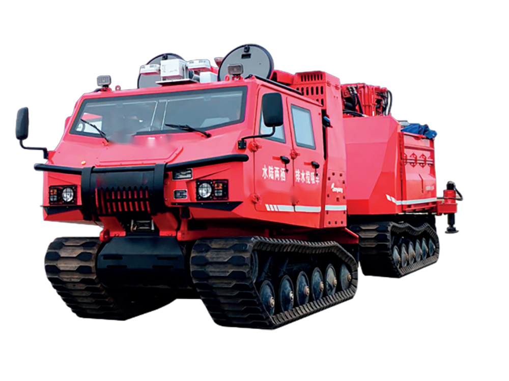 履带式全地形排涝清淤车