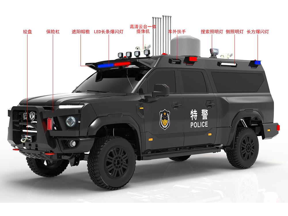 猛士无线电监测指挥车